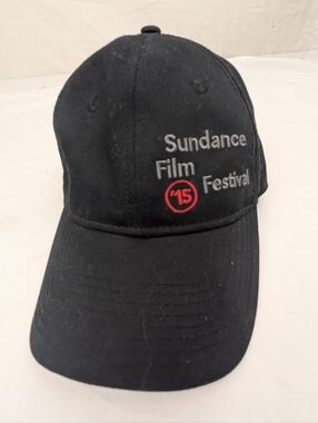 Sundance Film Festival '15 Black Baseball Cap Velcro Adjustable Strap